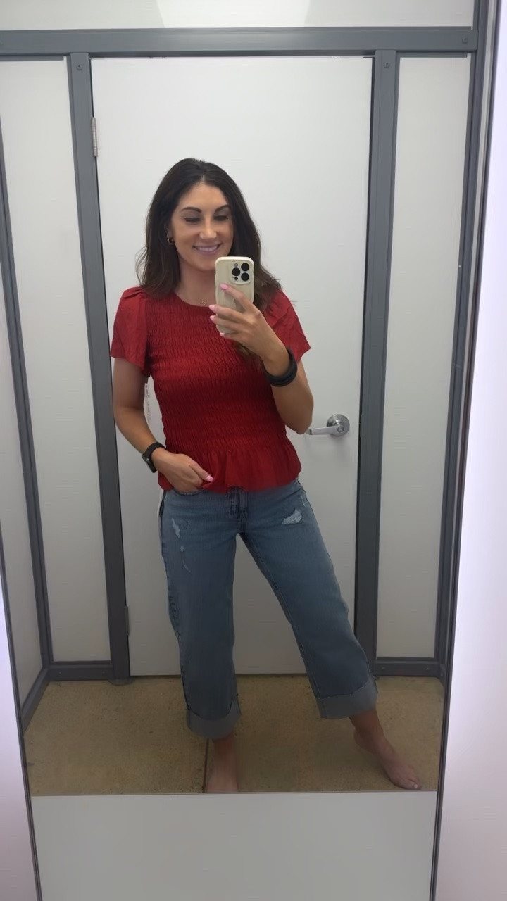 Free Assembly at Walmart. New arrivals. Jeans, shorts and this perfect top.