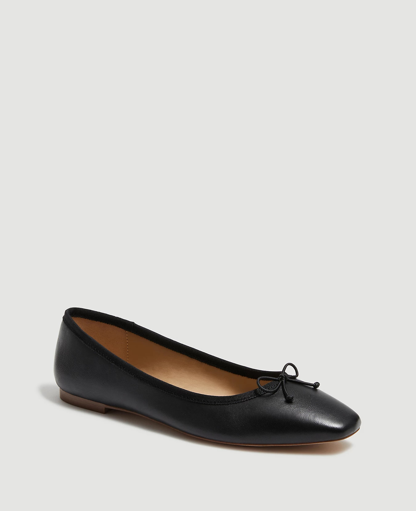 Gigi Leather Ballet Flats | Ann Taylor | Ann Taylor (US)