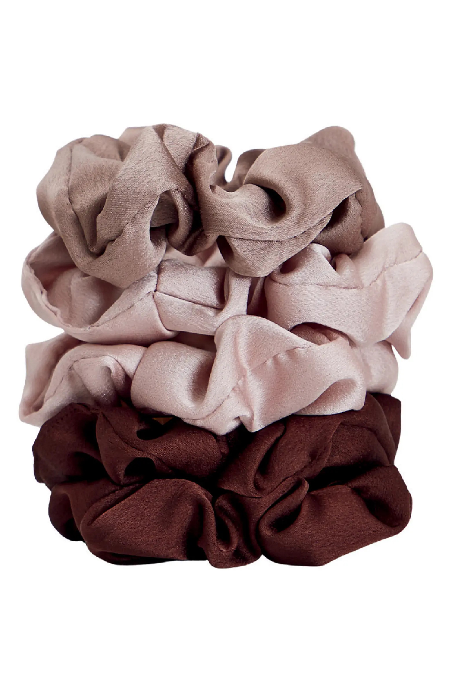 Satin 5-Pack Sleep Scrunchies | Nordstrom