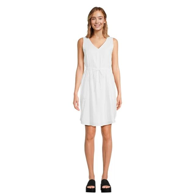 Time and Tru Women's Sleeveless Utility Dress, Sizes XS-XXXL | Walmart (US)
