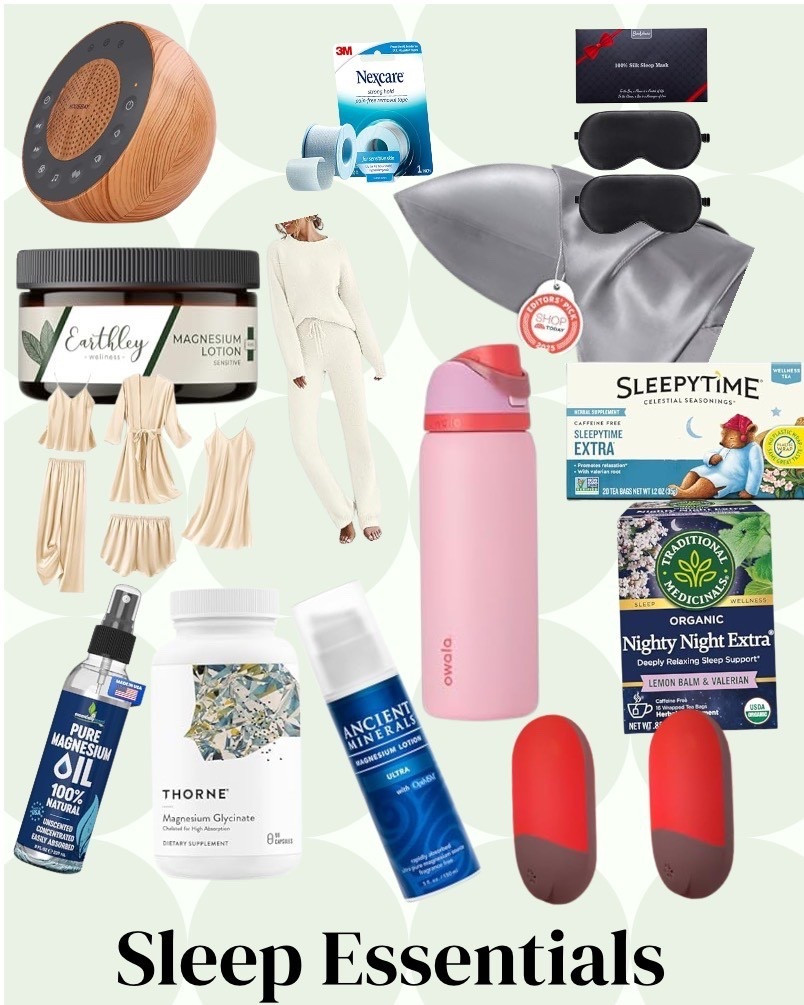 Sleep Essentials 

#LTKdayinmylife #LTKGiftGuide #LTKselfcare
