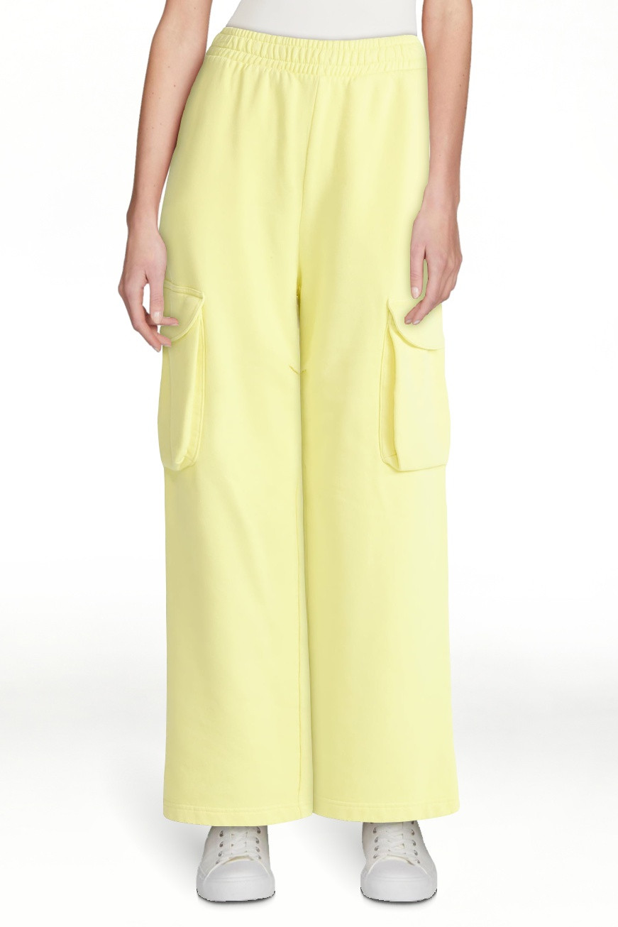 Scoop Women’s Mineral Washed Wide Leg Cargo Sweatpants, Sizes XS-XXL - Walmart.com | Walmart (US)