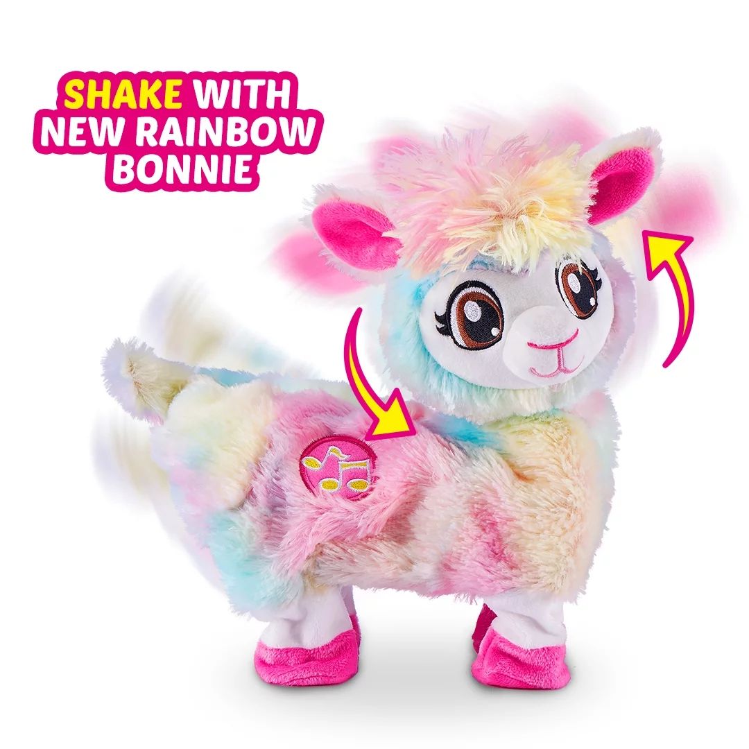 Pets Alive Rainbow Bonnie the Booty Shakin Llama Battery-Powered Dancing Robotic Toy by ZURU - Wa... | Walmart (US)