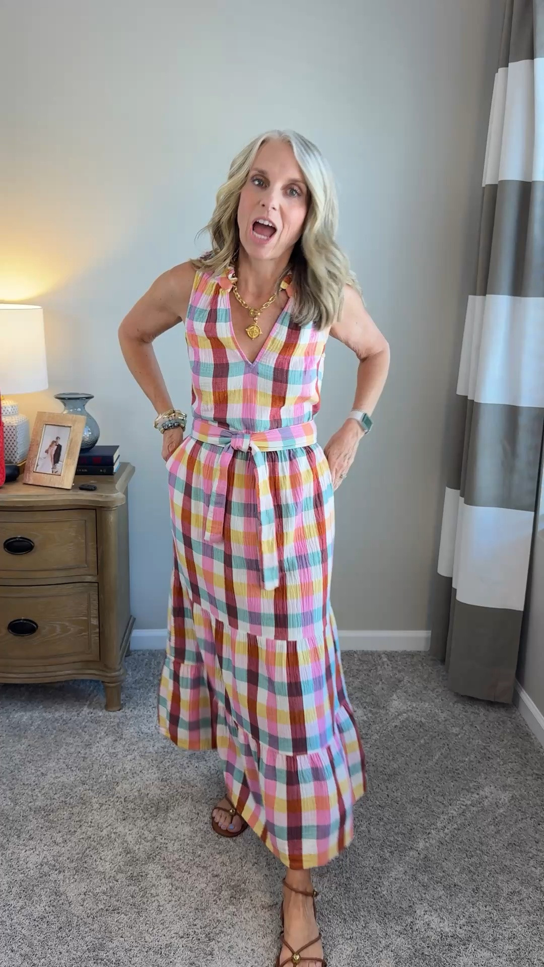 Oh this is GOOD! I want every single print! Wearing size 2. Vacation dress, work dress, everyday dress, anytime you wanna feel good about yourself dress

#LTKgrwm #LTKOver40 #LTKWorkwear