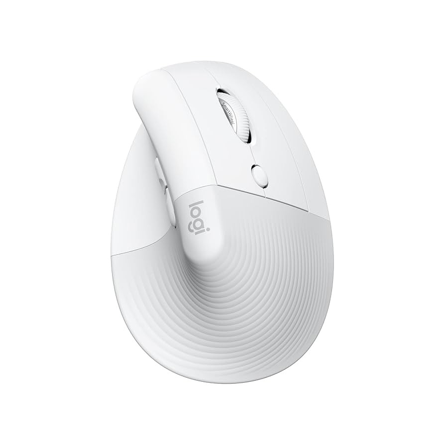 Logitech Lift for Mac Wireless Vertical Ergonomic Mouse, Bluetooth, Quiet Clicks, Silent Smartwhe... | Amazon (US)