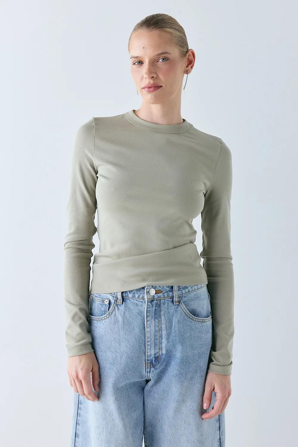 Bailey Top Olive | VRG Grl