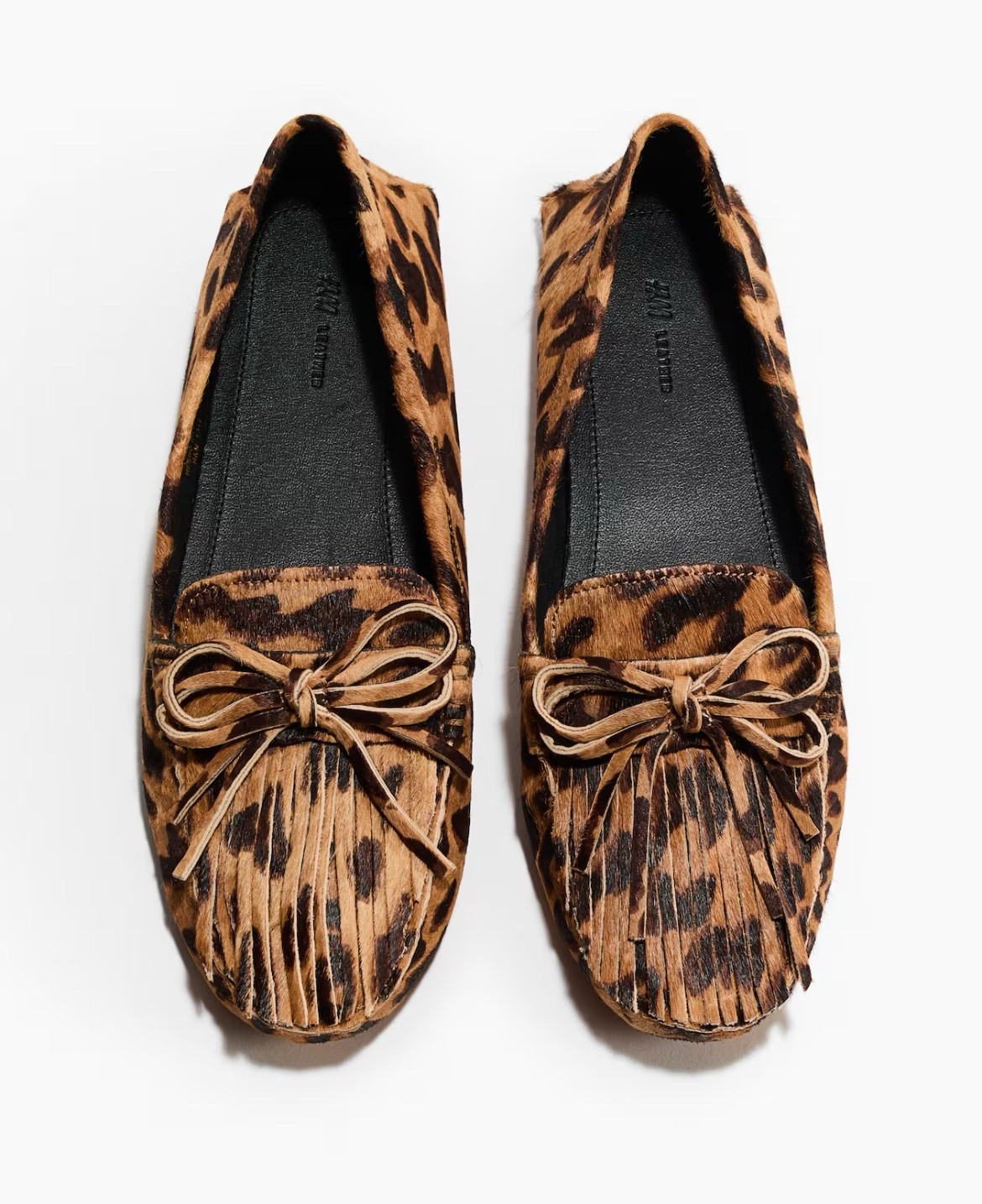 Leopard print leather moccasins 
Leopard print fringe loafers 

#LTKSeasonal