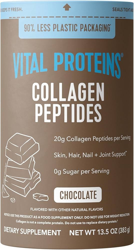 Vital Proteins Collagen Peptides Powder - Chocolate Powder for Hair, Nail, Skin, Bone & Joint Hea... | Amazon (US)