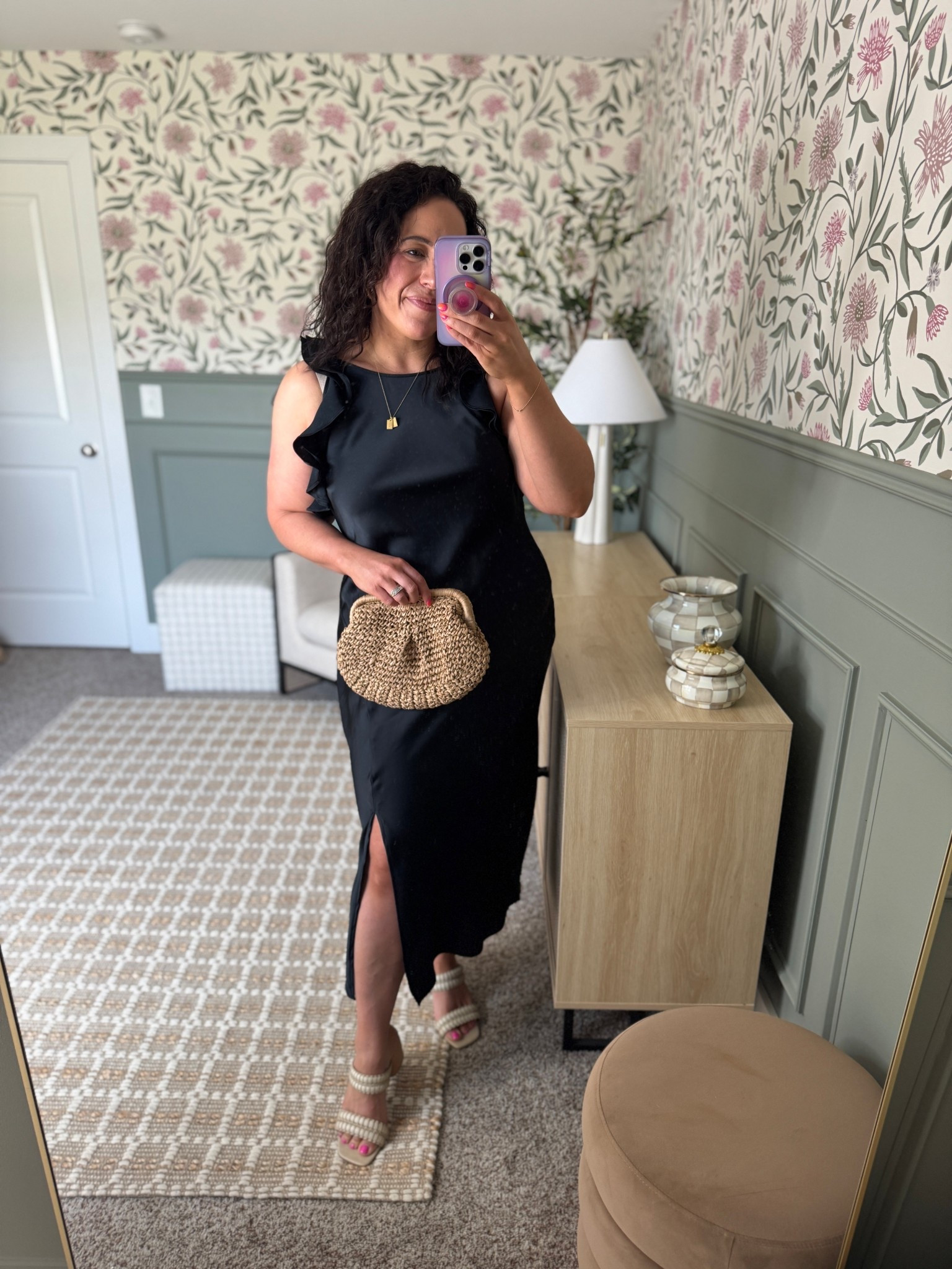 Wedding guest dress from Target! Wearing size large .. perfect for my midsize girls! 

#LTKFindsUnder50 #LTKSaleAlert #LTKMidsize