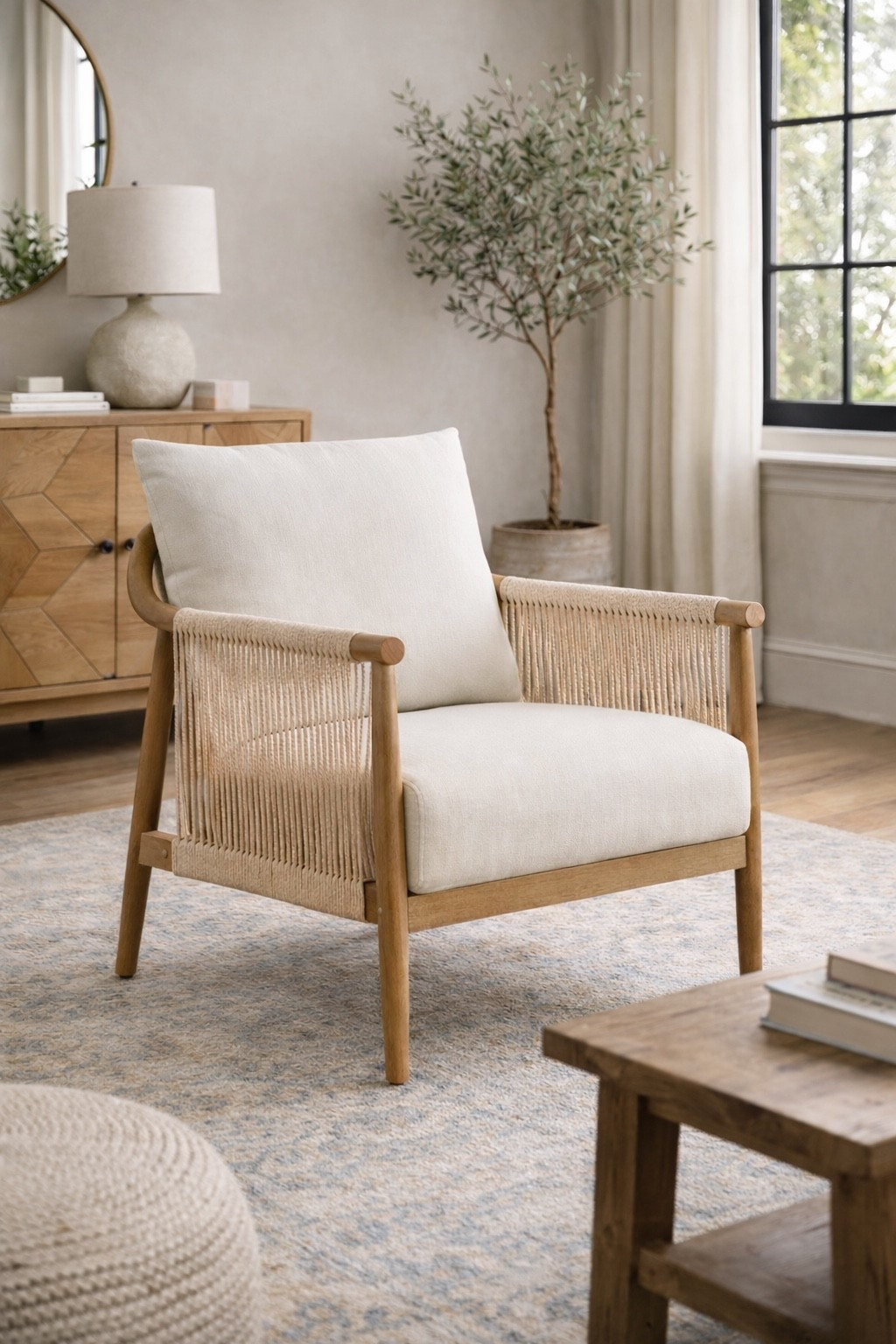 This upholstered armchair is 46% OFF 😍 Such an easy way to upgrade your living room with affordable furniture.

#LTKSeasonal #LTKHome #LTKSaleAlert