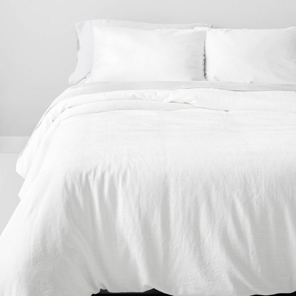 Heavyweight Linen Blend Comforter & Sham Set - Casaluna™ | Target