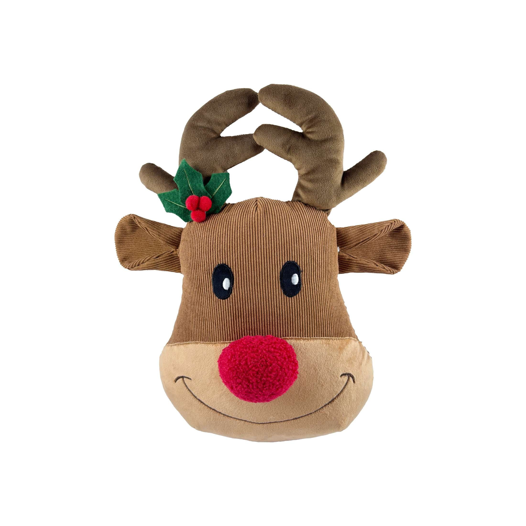 Reindeer Shaped Christmas Pillow,Width is 10inch,Height is 15.5inch,by Holiday Time | Walmart (US)