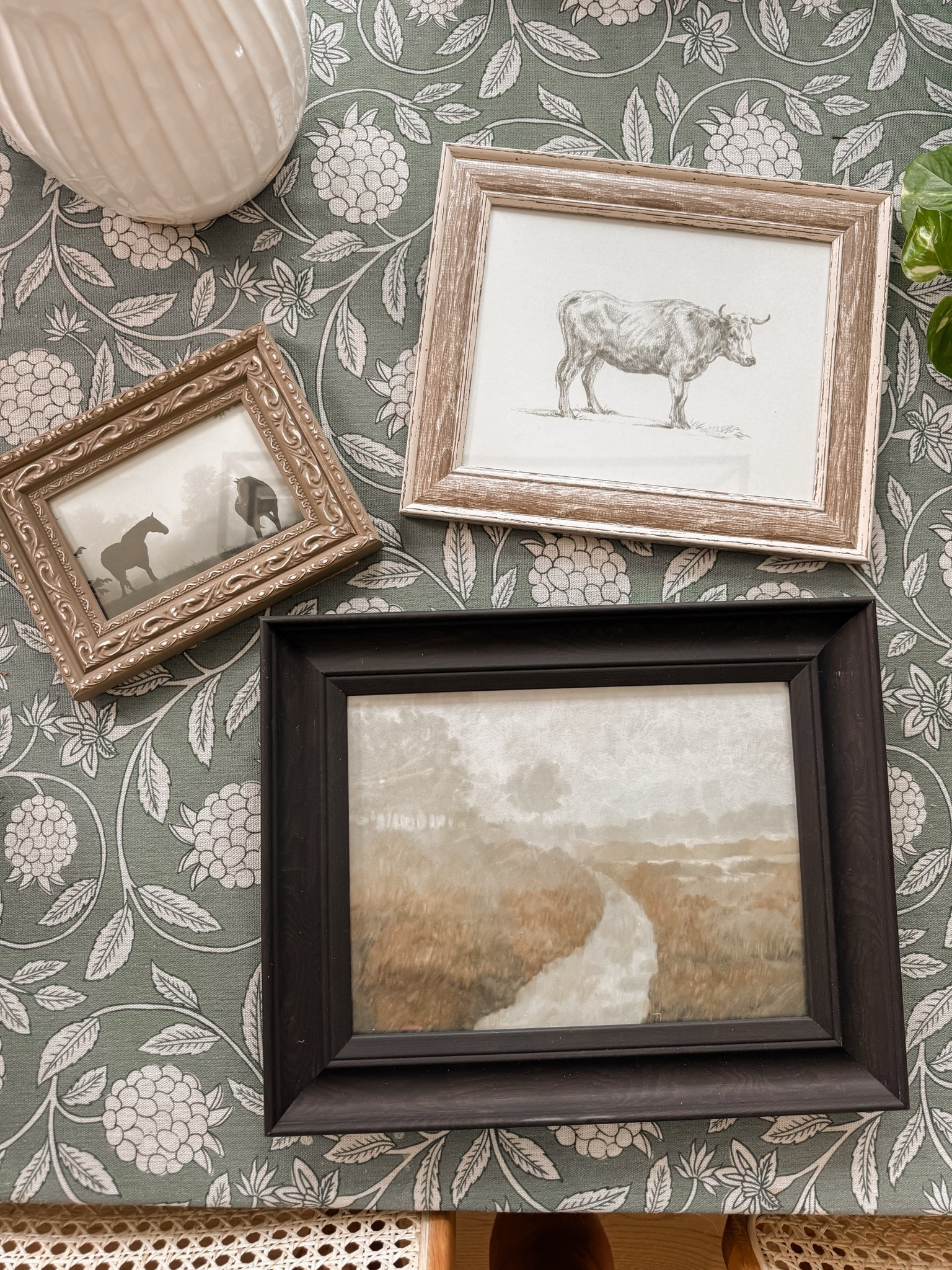 Set of three western wall art from Walmart great for a gallery wall!