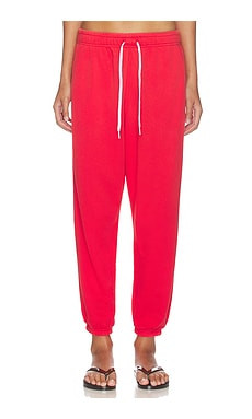 Polo Ralph Lauren Island Fleece Ankle Jogger Pants in Bright Hibiscus from Revolve.com | Revolve Clothing (Global)