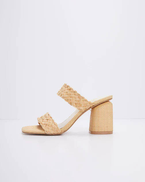 Kayla Raffia Heeled Sandal | VICI