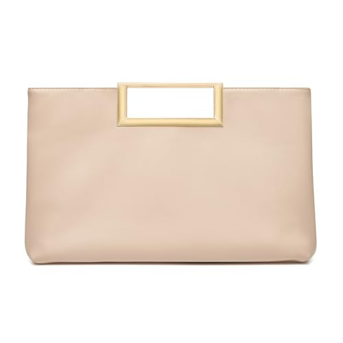 SWEETV Clutch Purses for Women Evening/Formal, Fashion PU Leather Purse for Prom, Cocktail, and Wedding,Nina | Amazon (US)