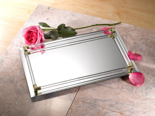 MIRROR VANITY TRAY - RECTANGULAR MIRROR VANITY TRAY | Amazon (US)