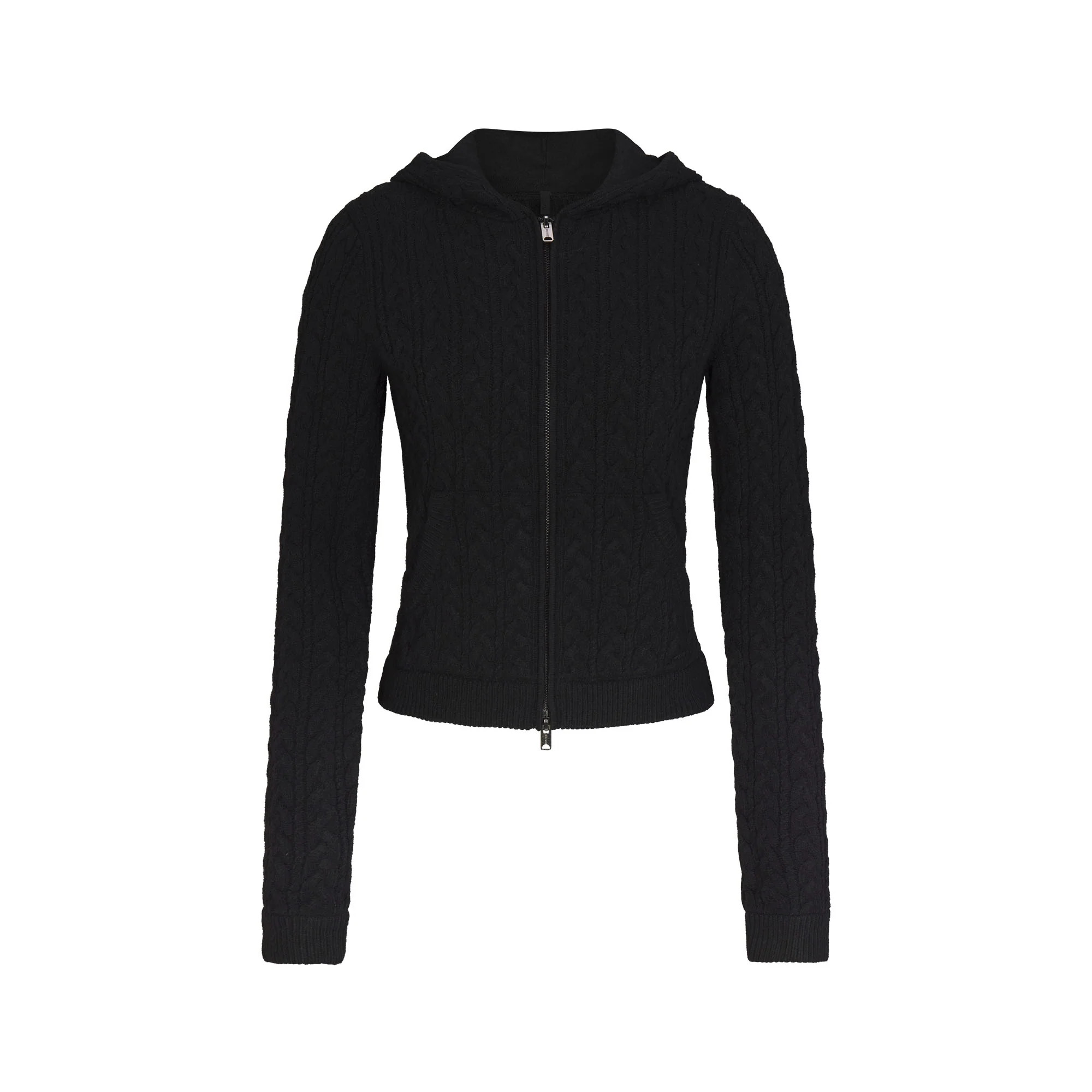 cable zip up hoodie | SKIMS (US)