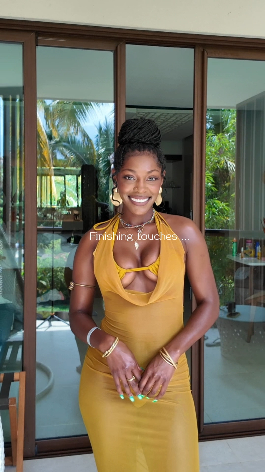 Edges laid, body glistening & I smell like salted Caramel🤭 ✨

Swimsuit & cover up: @mattecollection
Christos Bikini & Acacius Cover Up - Citron

#LTKBeauty #LTKSwim #LTKStyleTip