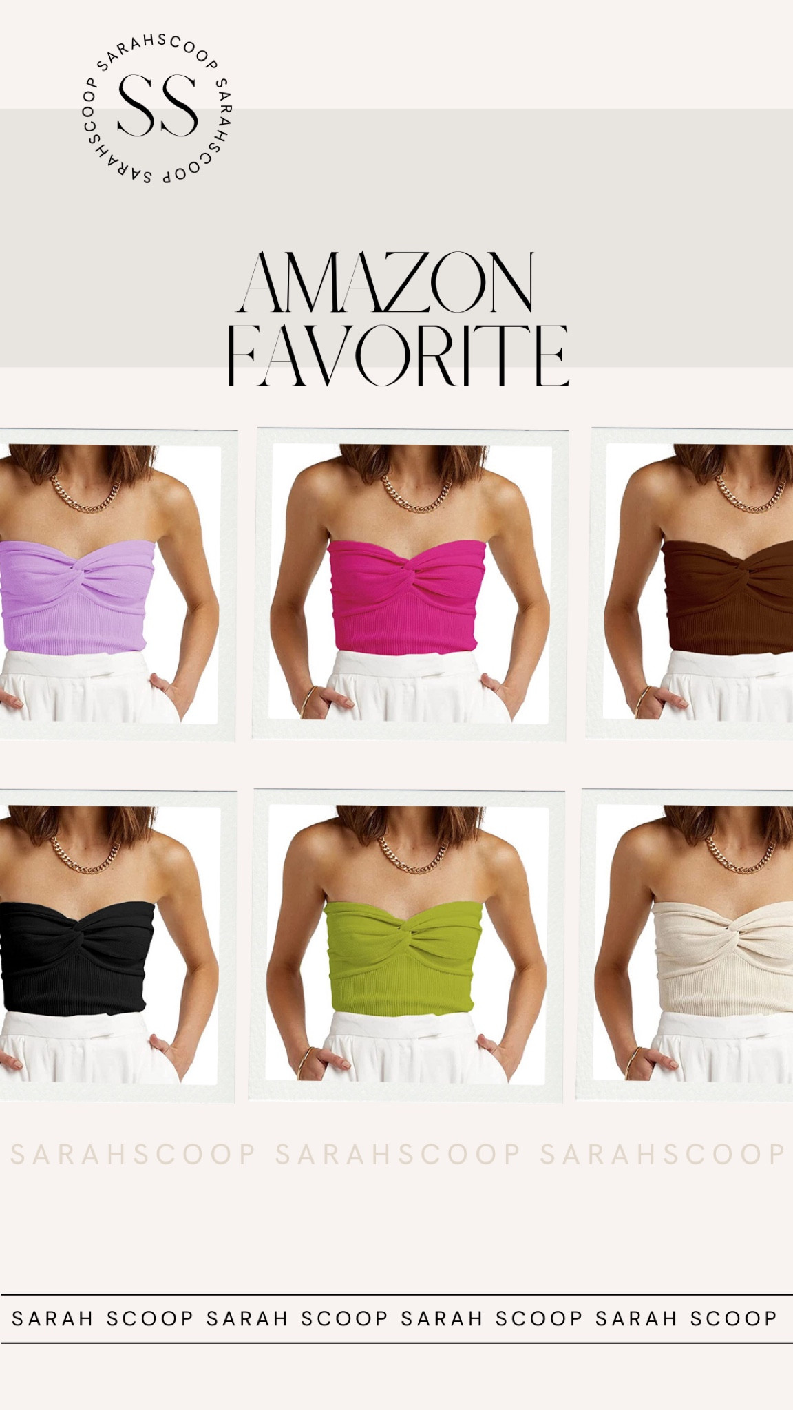 This crop top is perfect for the summer! You can dress it up with a fun skirt or dress it down with a casual pair of jeans. Plus, it comes in so many colors! 

#LTKunder50 #LTKFind #LTKstyletip