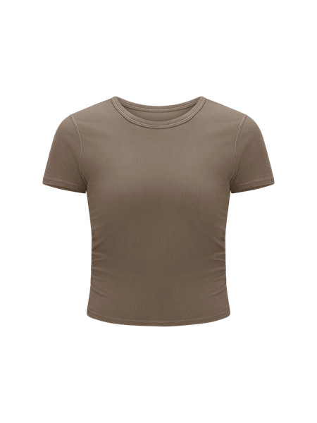 All It Takes Ribbed Nulu T-Shirt | Women's Short Sleeve Shirts & Tee's | lululemon | Lululemon (US)