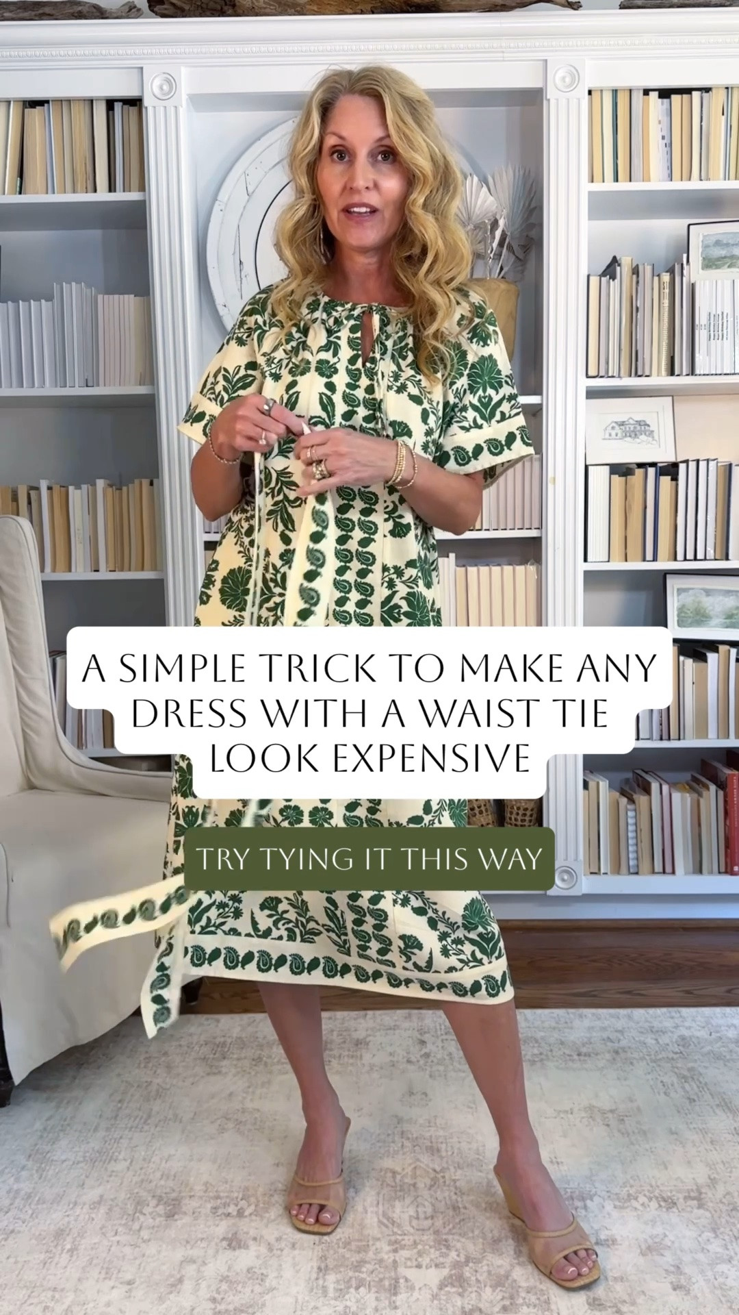 Small detail, big difference- this is the secret to making any dress look more tailored instantly

how to tie waist tie dress, dress styling tips, how to cinch waist dress, waist tie bow tutorial, how to tie dress belt, outfit styling hacks, flattering dress fit, how to style wrap dress, women’s fashion tips, everyday outfit ideas, elevated basics style, effortless outfit styling, summer dress styling, chic casual outfits, fashion over 40 style #fashiontips #stylingtips #outfitideas #ootd #fashionreels #stylehacks #howtostyle #dressstyling #womensfashion #styleinspo #effortlessstyle #capsulewardrobe #fashionover40 #everydaystyle #summerstyle #outfitinspo #tutorial

#LTKWorkwear #LTKOver40