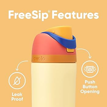Owala Kids FreeSip Insulated Stainless Steel Water Bottle with Straw for Sports, Travel, and Scho... | Amazon (US)