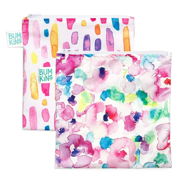 Bumkins Reusable Snack Bags, 2-Pack | Walmart (US)