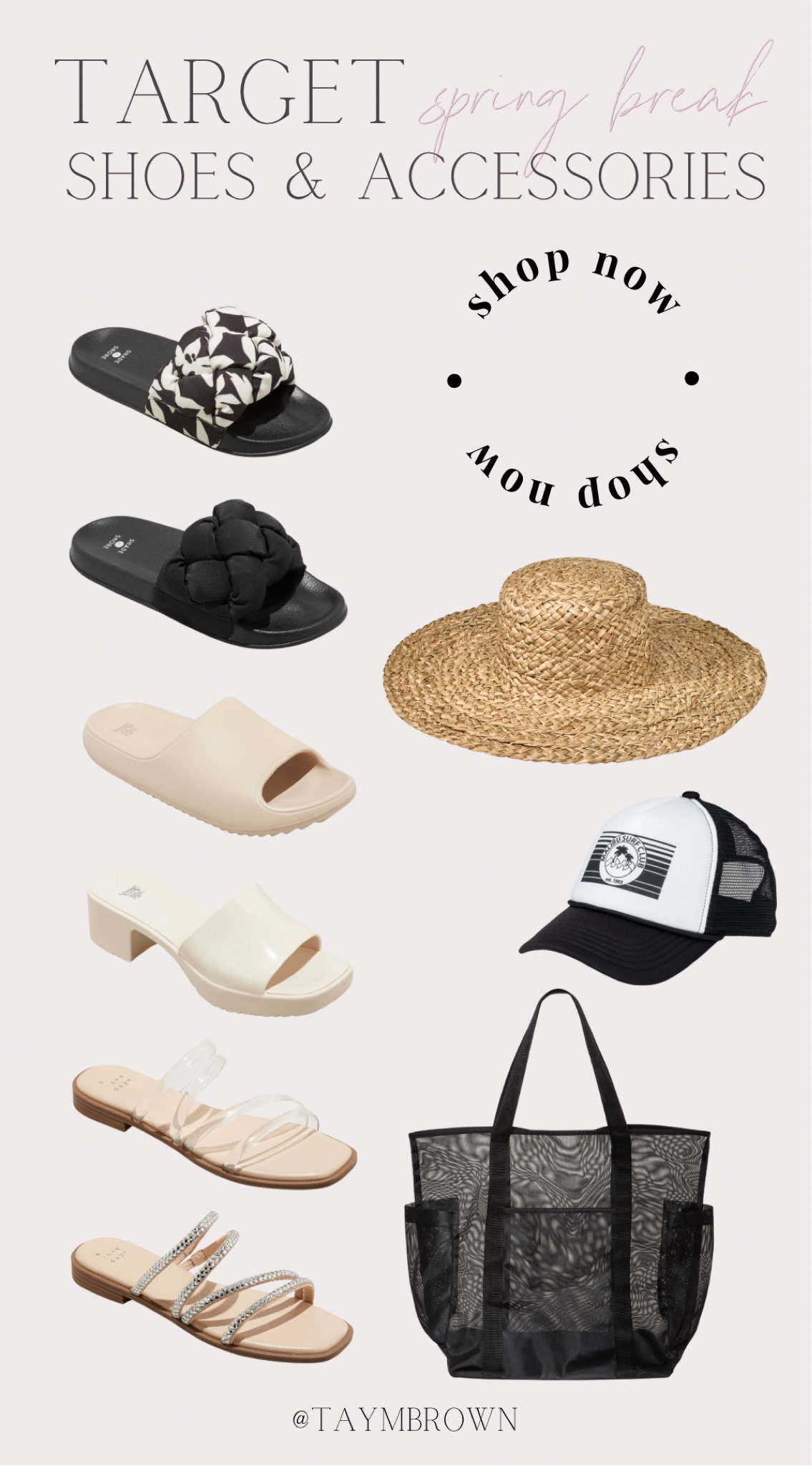 Target Spring Break Shoes & Accessories☀️ sandals, resort wear, target finds, spring new arrivals 

#LTKswim #LTKtravel #LTKshoecrush