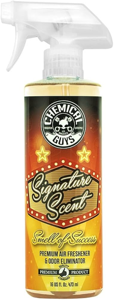 Chemical Guys AIR_069_16 Signature Scent Premium Air Freshener and Odor Eliminator, Smell of Succ... | Amazon (US)