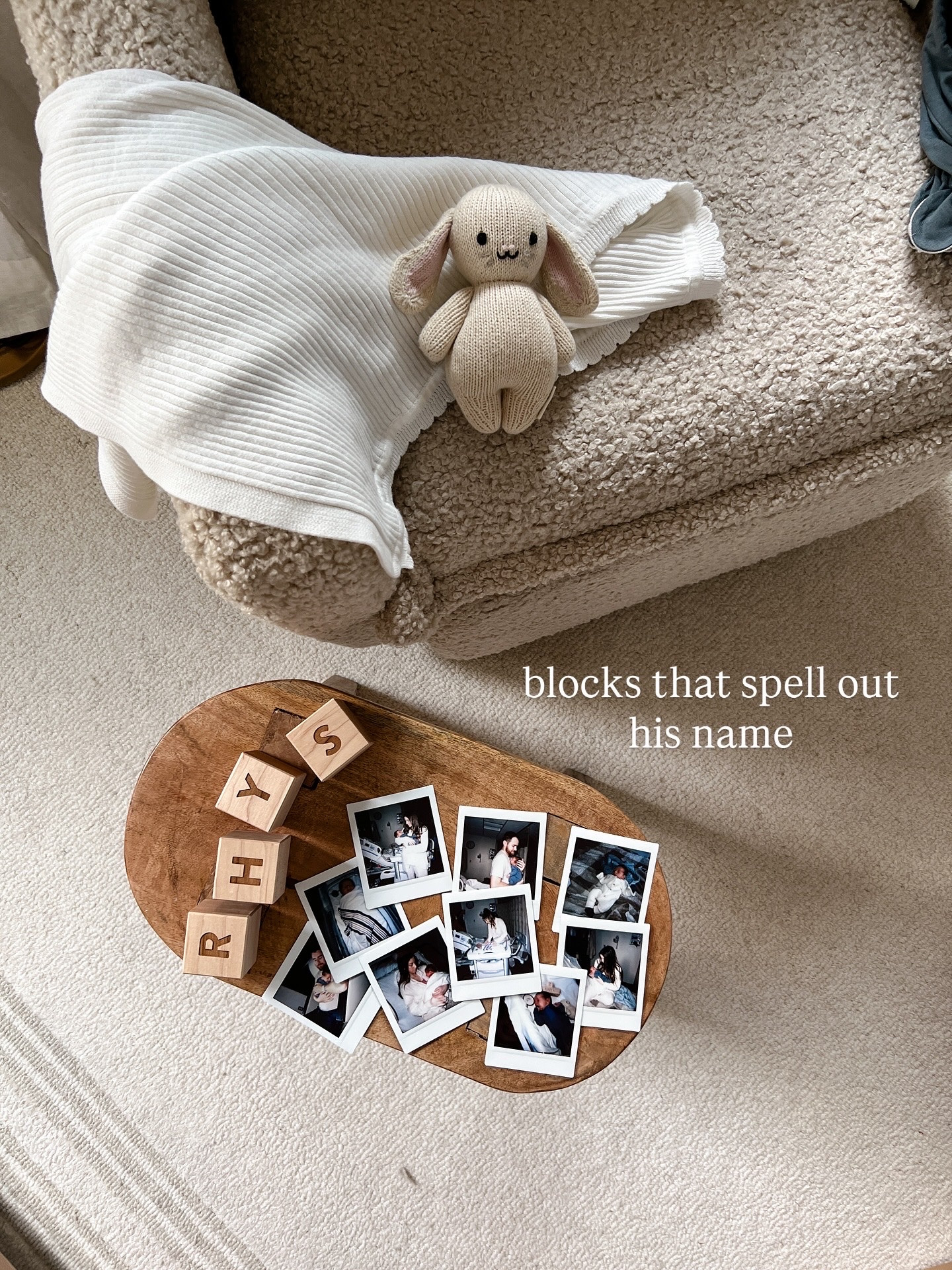 The cutest blocks that spell baby’s name for his nursery 

#LTKHome #LTKBaby