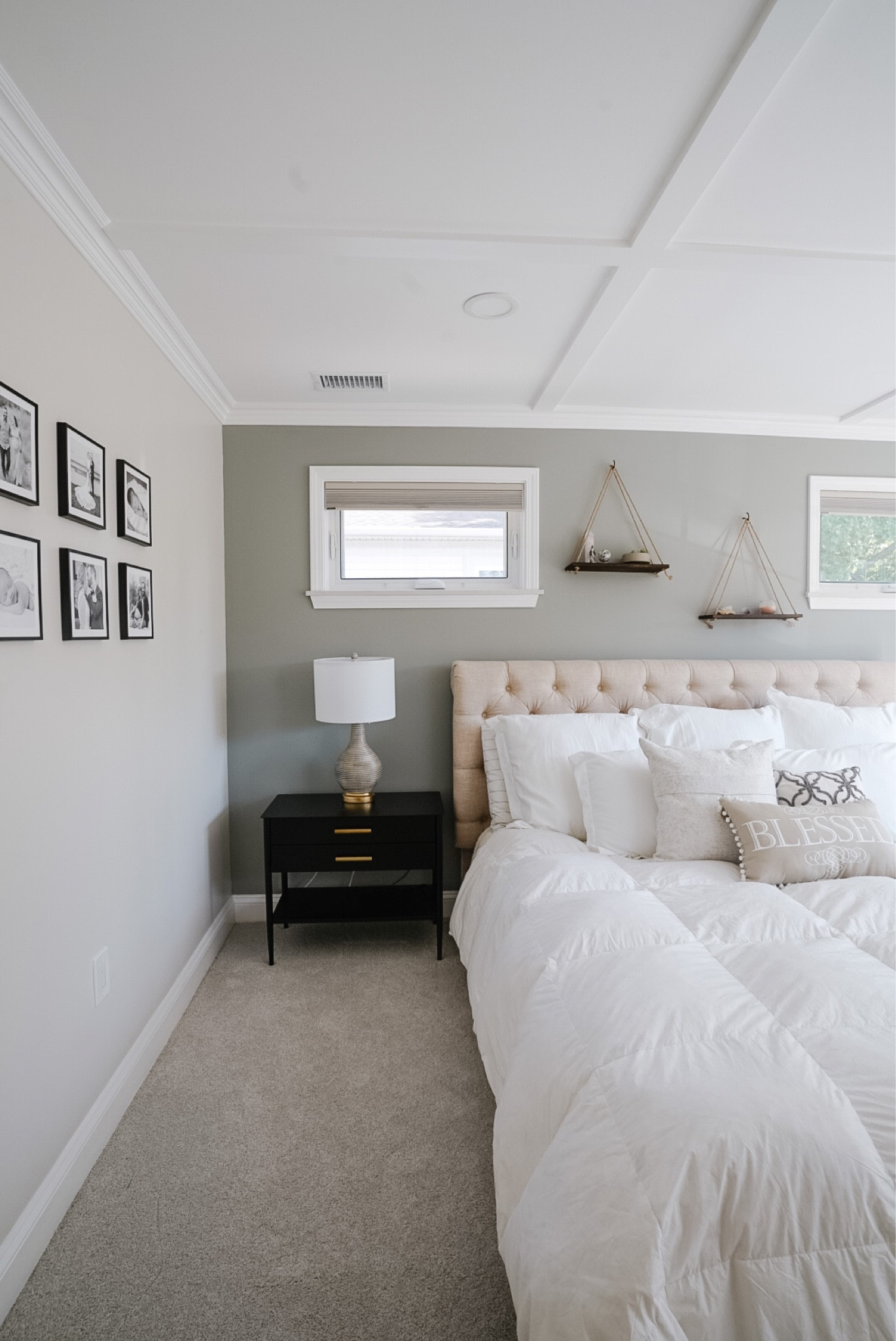 Sneak peak of this stunning primary bedroom retreat. Calm and classic, this room is a fresh of breath air when you walk in. 

#LTKhome