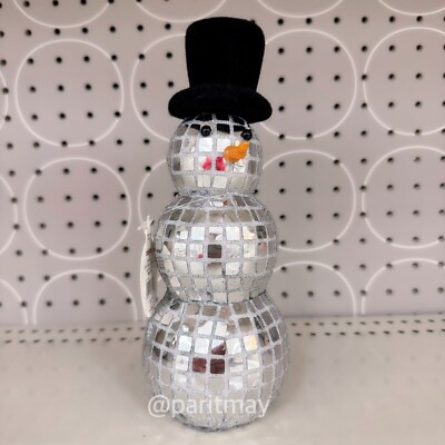 Target Bullseye's Playground Snowman Novelty Disco Figural 8.75"H (NEW WITH TAG)  | eBay | eBay US