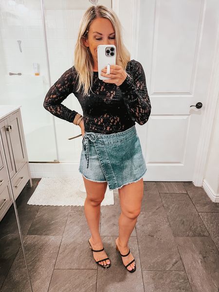 All dressed up and nowhere to go 💁🏼‍♀️ both of these items are new purchased for me. I’ve been looking for a lace top like this for years and finally found the perfect one. It’s a bit pricey but it’s super high quality and sustainably made. Now it’s time to plan another date night I guess 

#LTKstyletip #LTKSeasonal
