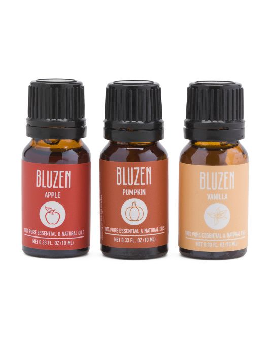 3pk Autumn Essential Oil Blend Set | TJ Maxx