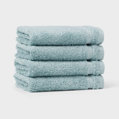4pk Total Fresh Antimicrobial Washcloth Set - Threshold™ | Target