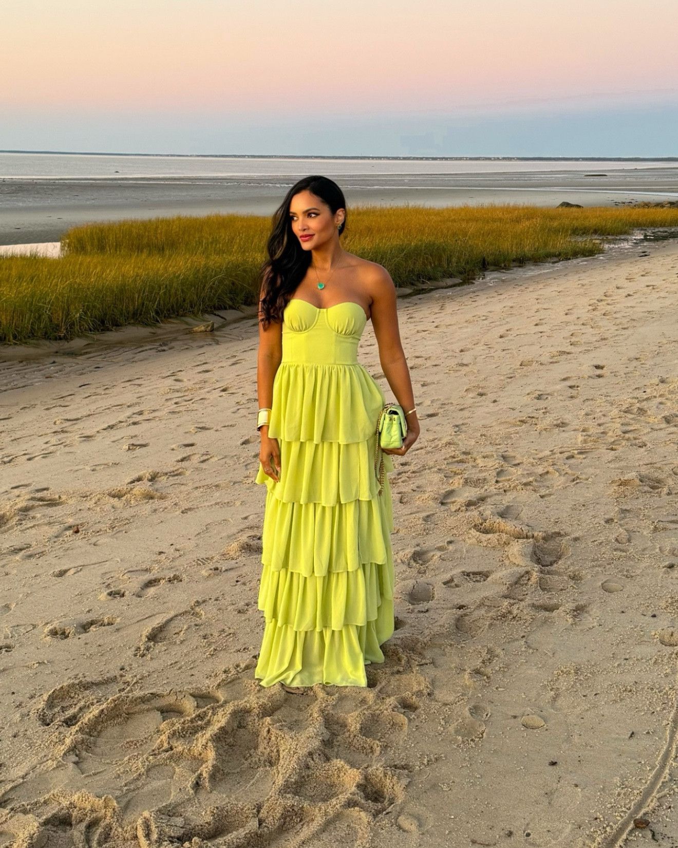 Golden hour magic 🌅✨ Celebrating love in Cape Cod, wearing this dreamy Revolve dress that flows as beautifully as the ocean breeze. The pastel sky reflecting on the sand made the perfect backdrop at Ocean Edge Resort, voted the best hotel of 2023 by Boston Magazine! Feeling grateful to be part of such a magical moment 🩷 #WeddingGuestVibes #CapeCodWeddings
#CapeCod #OceanEdgeResort #BestHotel2023 #BostonMagazine #Revolve #WeddingGuestLook #SunsetVibes #BeachWedding #PastelSky #CapeCodLife #CapeCodStyle #GoldenHourGlow #ResortChic #RevolveStyle #BeachsideElegance #WeddingGuestOutfit #FashionInspo #NewEnglandCharm #TravelInStyle #DestinationWedding #OceanView #LuxuryResort #LoveAndStyle #FallWedding #RevolveObsessed #ChicAndEffortless