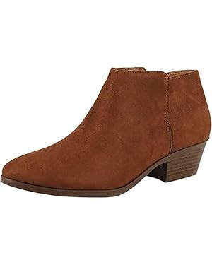 Soda Women's Closed Toe Multi Strap Ankle Bootie | Amazon (US)