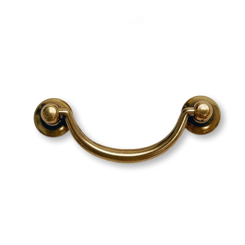 Antique Brass "Sicily" Bail Drawer Pull | Wayfair North America