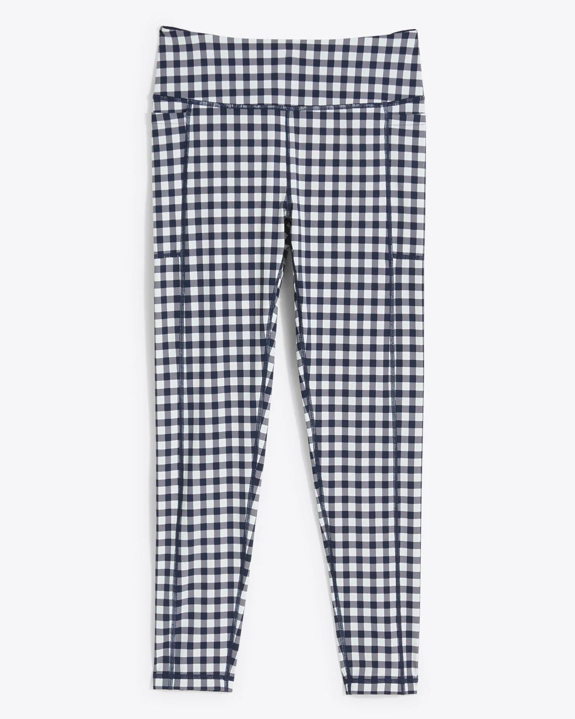 Leggings in Navy Gingham | Draper James (US)