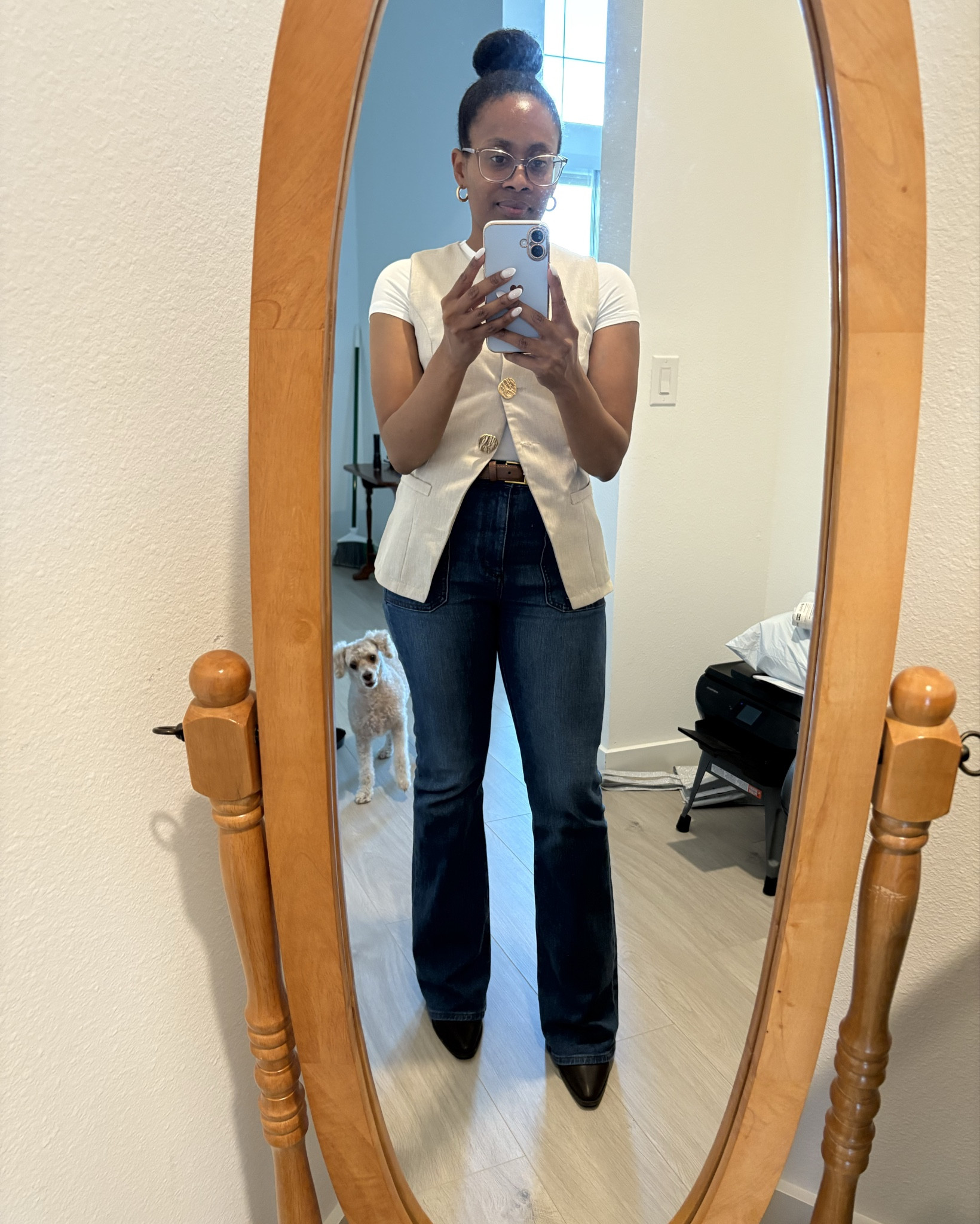 Loving this little combo I put together! 

What do you think?

#loft #denim 

#LTKFindsUnder50 #LTKPetite #LTKStyleTip