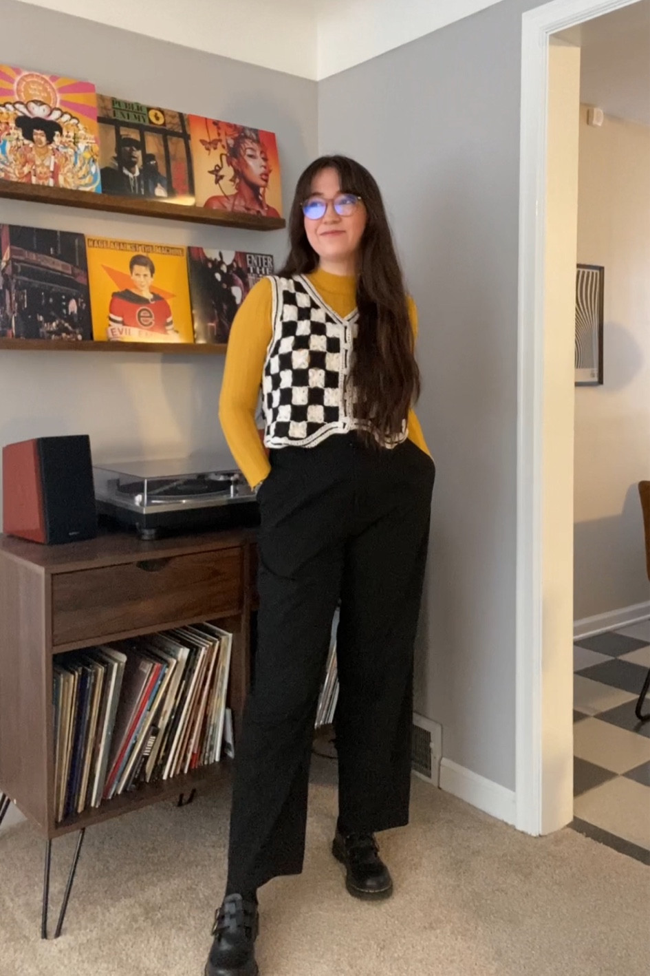 Turtleneck: Thrifted