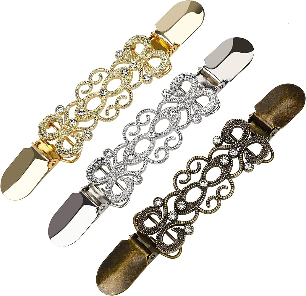 Pullover, Clips, Legierung, Sweater, Shawl, Clip, Vintage, exquisit und elegant, Pullover, Clip, ... | Amazon (DE)