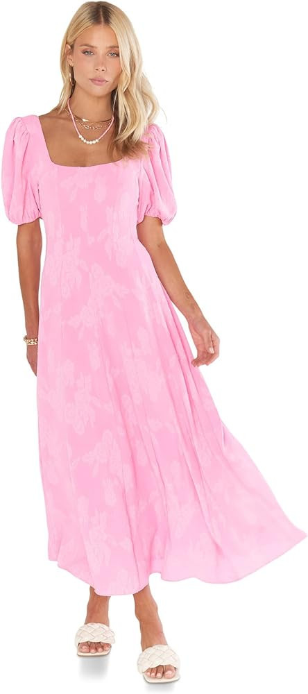 Show Me Your Mumu Women's Cathy Mini Dress, Pink Clip Floral | Amazon (US)