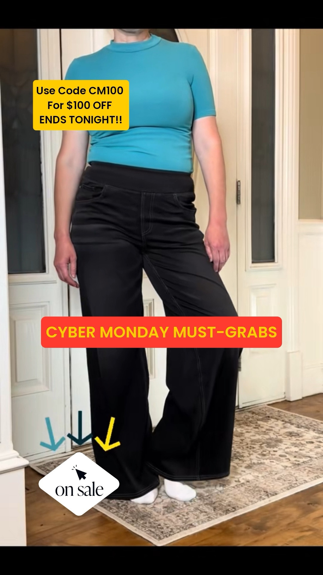 CYBER MONDAY STEAL! 😍 LAST CALL! ⏰ Halara’s stretchy pull-on denim = chef’s kiss. ✨ MIX & MATCH 3 for $99! And don’t miss the Cyber Monday code CM100 which gives you $50-100 off your purchase—Runnnn sale ends TONIGHT! 👖💨

#LTKSaleAlert #LTKCyberWeek #LTKootd