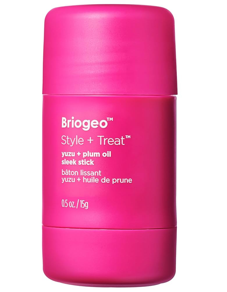 Briogeo Style + Treat Yuzu + Plum Oil Sleek Stick, Vegan Wax Hair Stick, Non-Greasy, Travel-Frien... | Amazon (US)