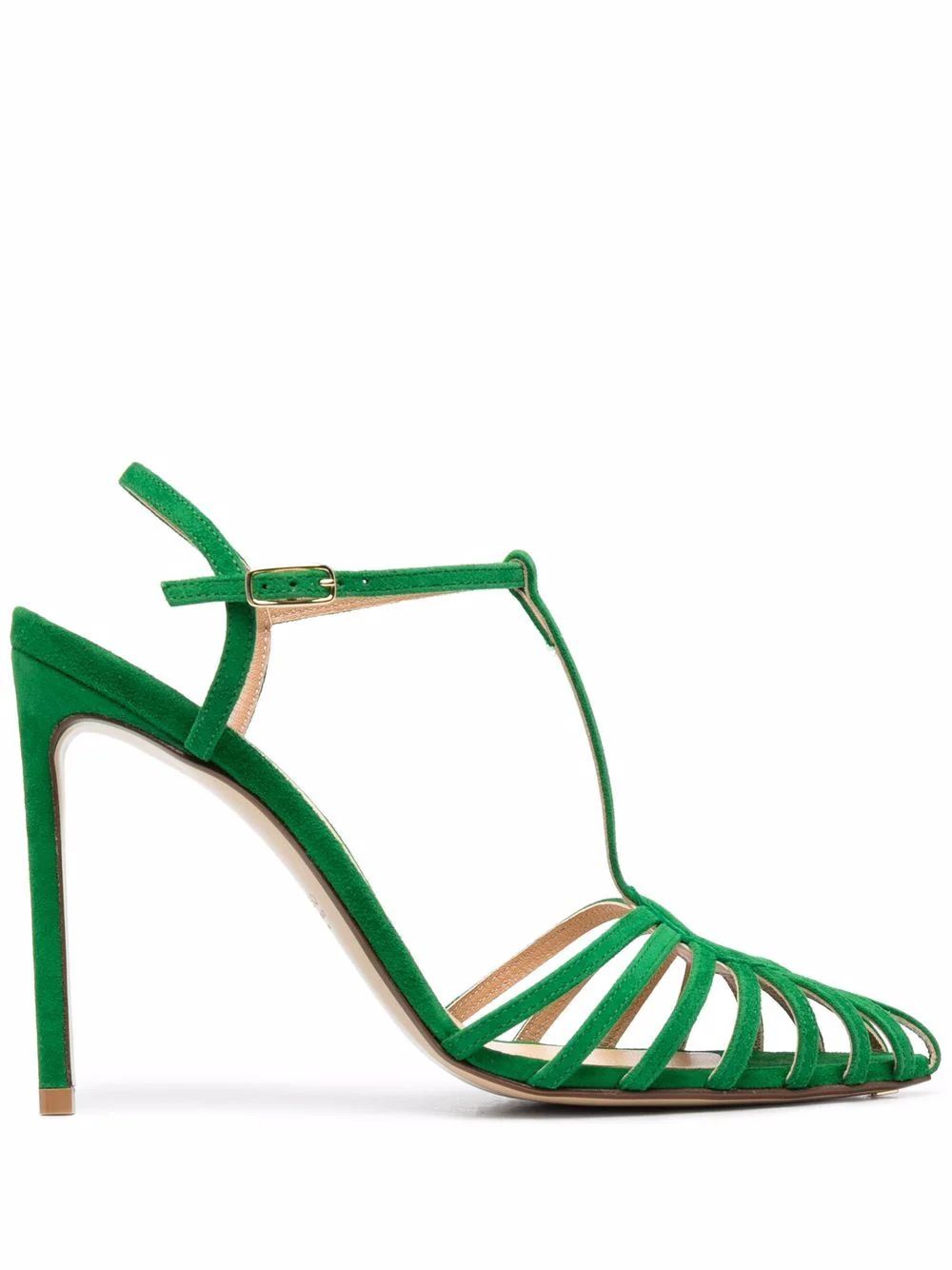 115mm caged-strap pointed-toe sandals | Farfetch (US)