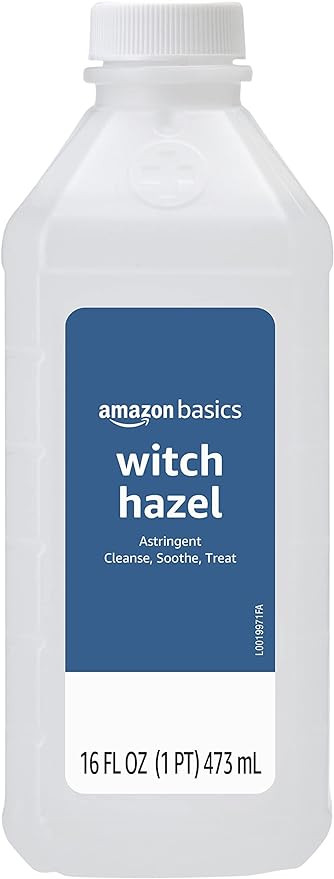 Amazon Basics Witch Hazel USP Astringent, Unscented, 16 Fluid Ounces (Previously Solimo) | Amazon (US)