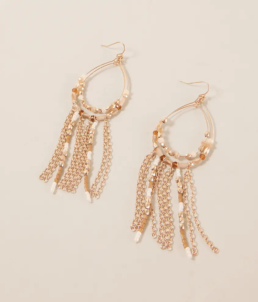 Fringe Teardrop Earring | Buckle