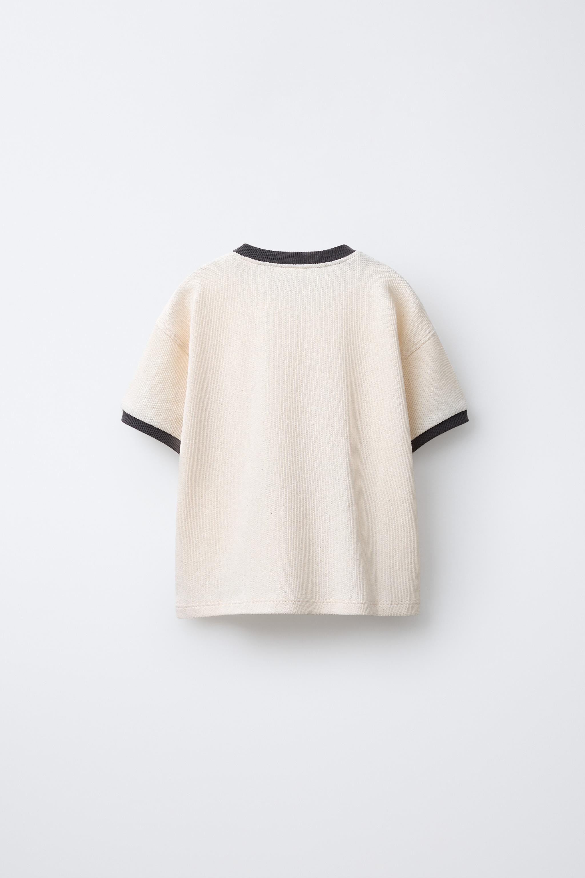 RIBBED POCKET T-SHIRT | Zara US